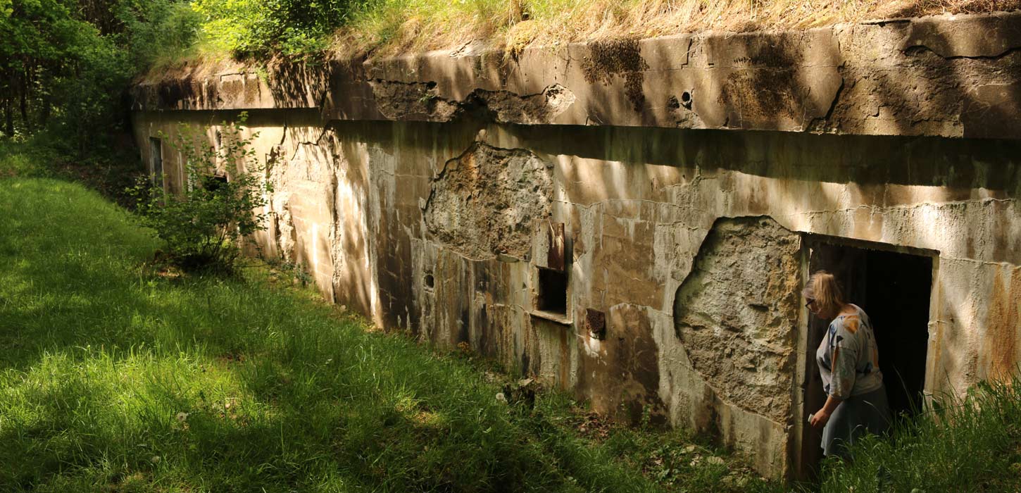 Andholm Batteri - een intacte bunker in Zekeringspositie Noord