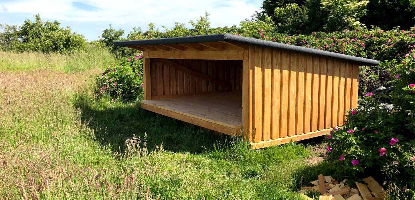 Shelter på St. Okseø