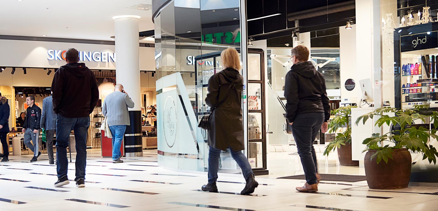 Butikker i Borgen Shopping i Sønderborg
