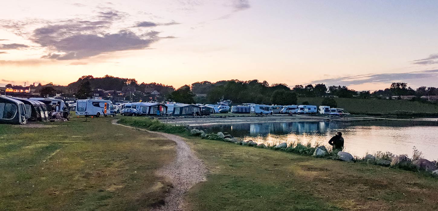 Lærkelunden Camping ved Flensborg Fjord