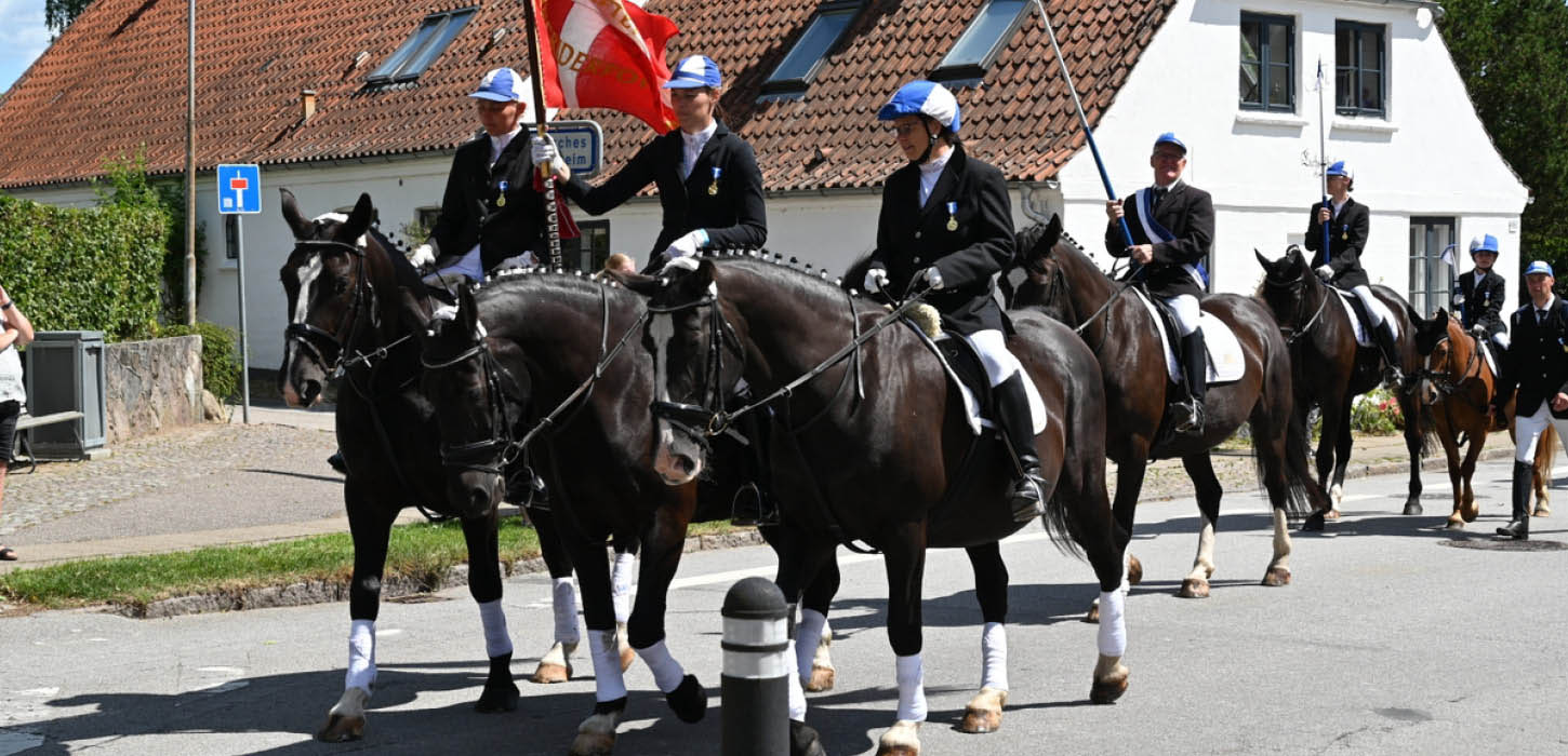 Optog i forbindelse med ringriderfesten i Aabenraa