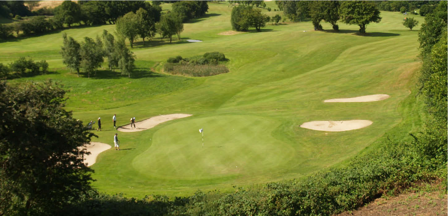 Oversigtsbillede over Haderslev Golfklub