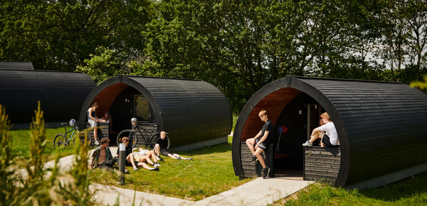 Hytter ved Gram Fritidscenter