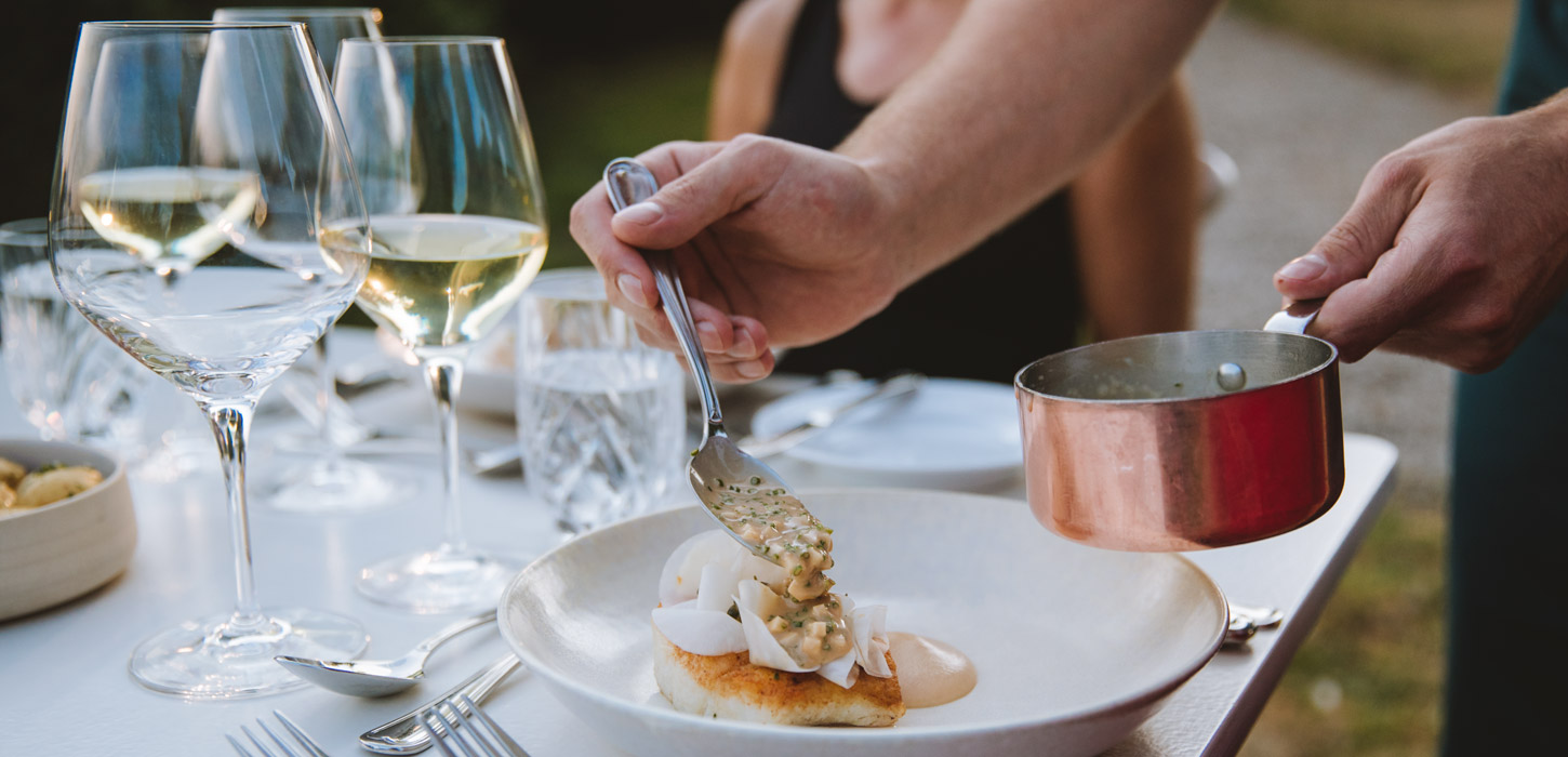 Servering på Hotel Baltic