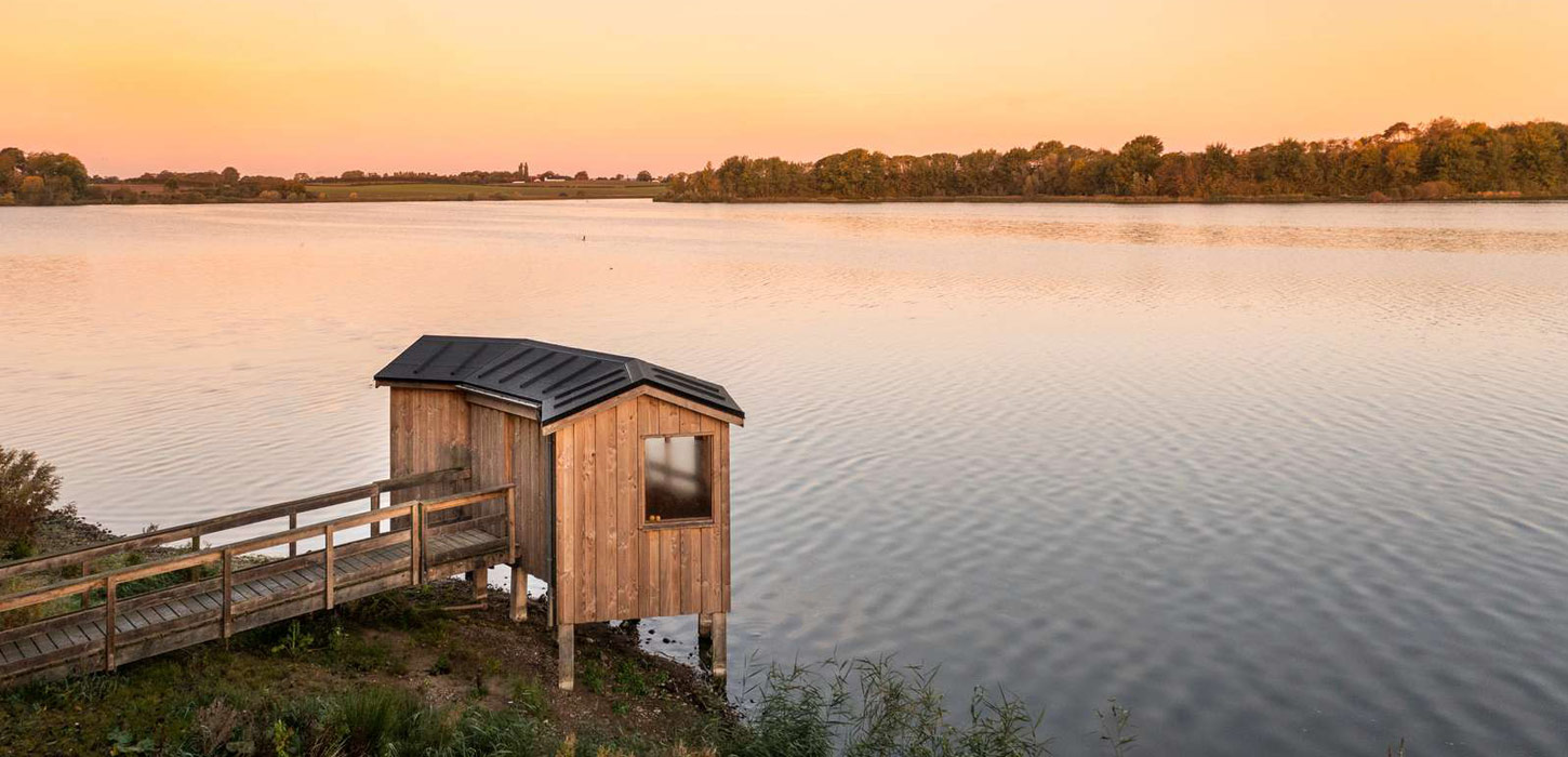 Fugleskjul i Naturpark Nordals