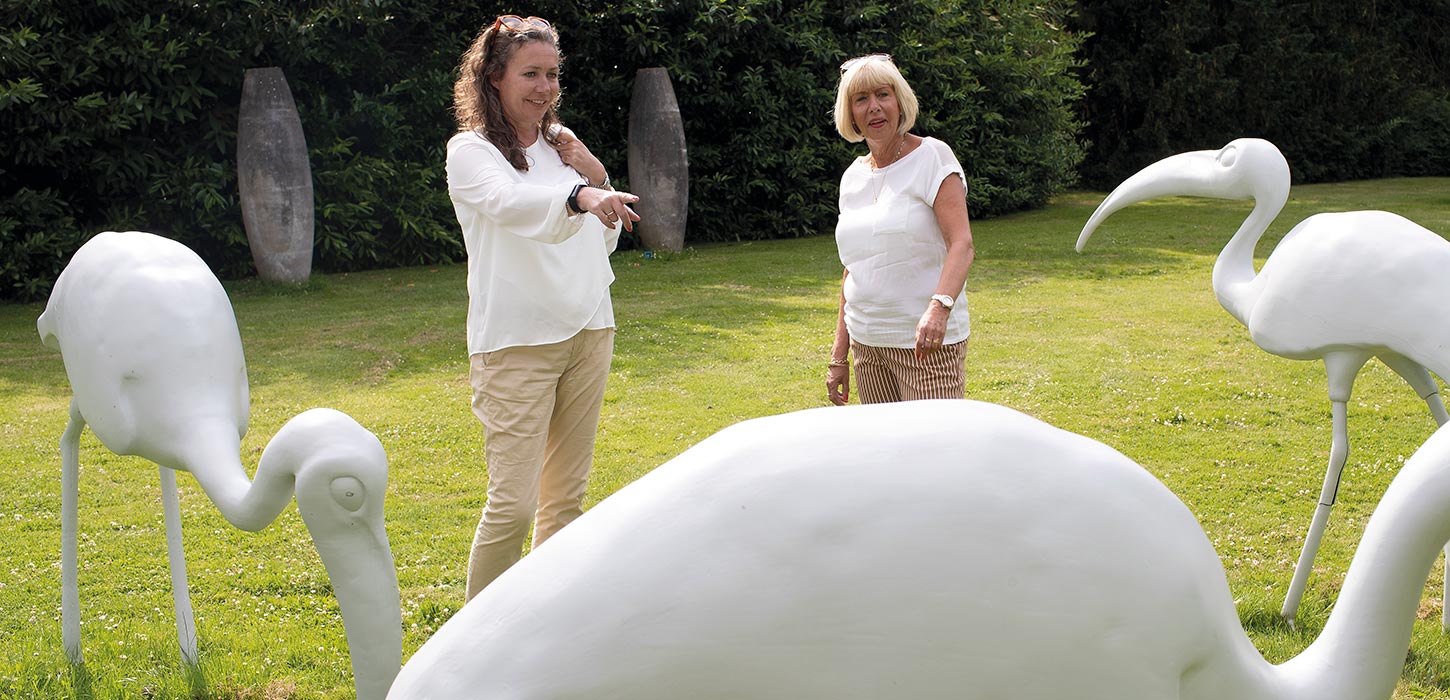 Augustiana Kunstpark ved Augustenborg på øen Als