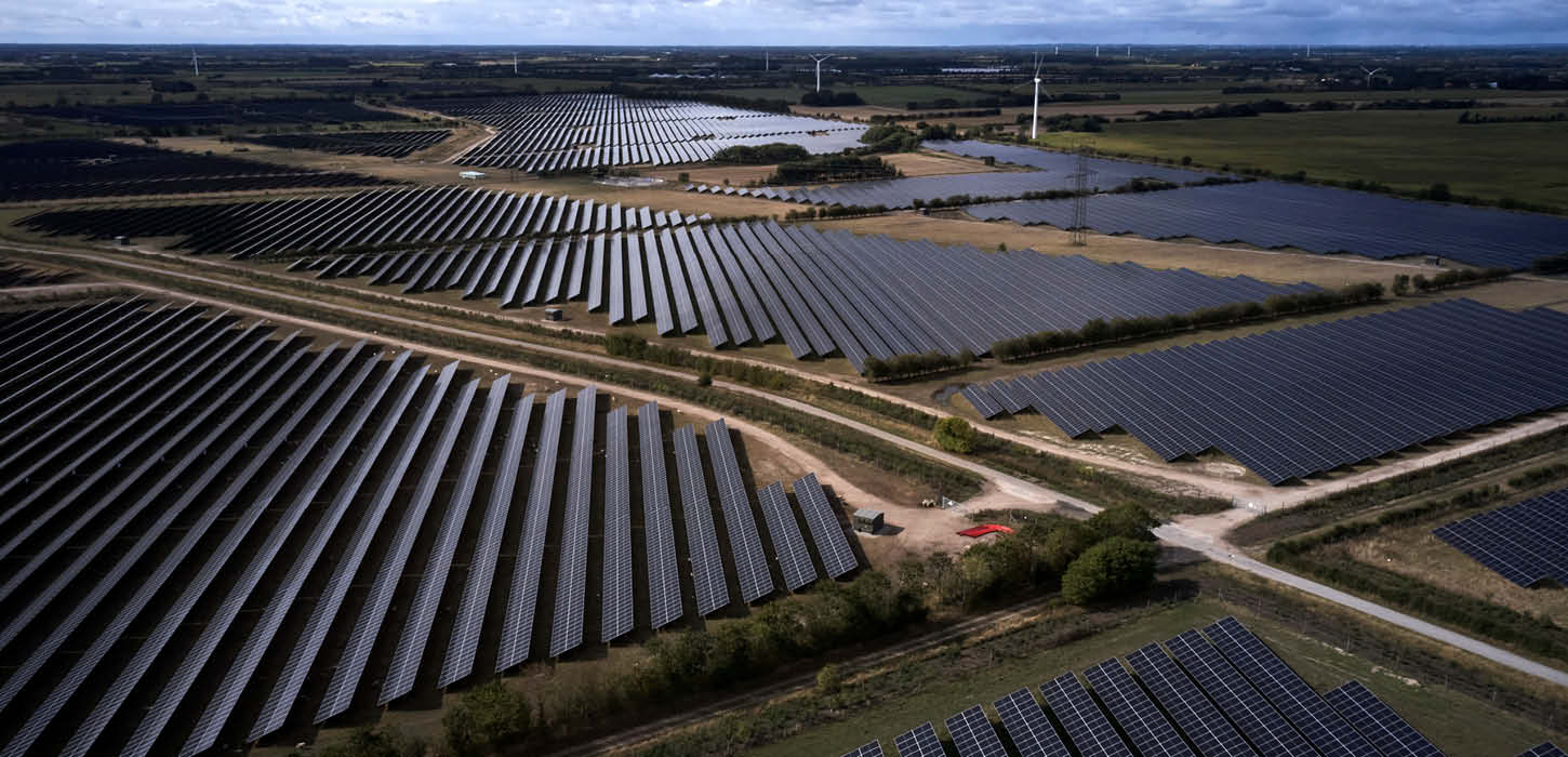 340 hektar stor solcelle park ved Kassø Aabenraa