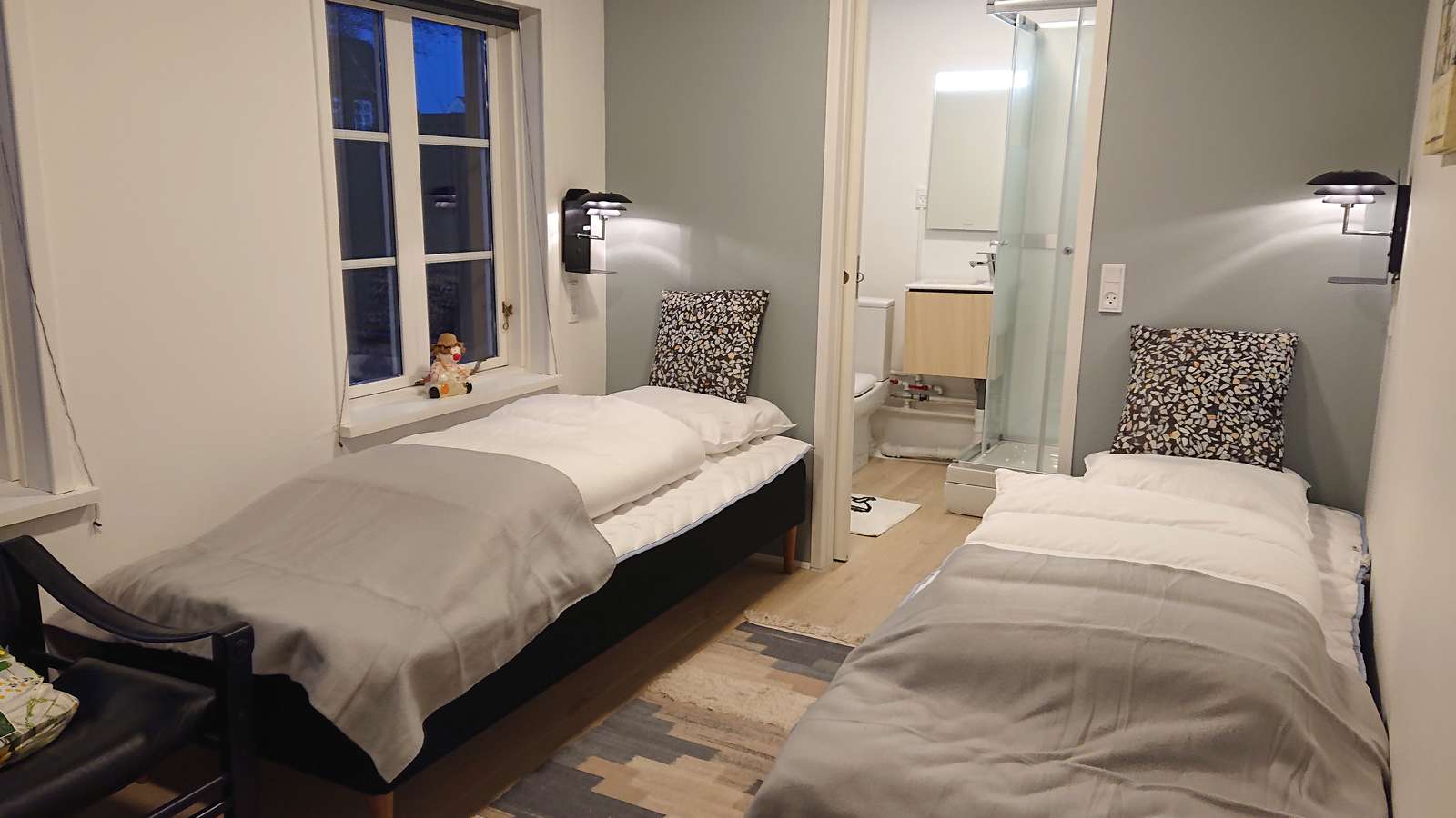 Værelse på Danhsotel Sønderborg Vollerup