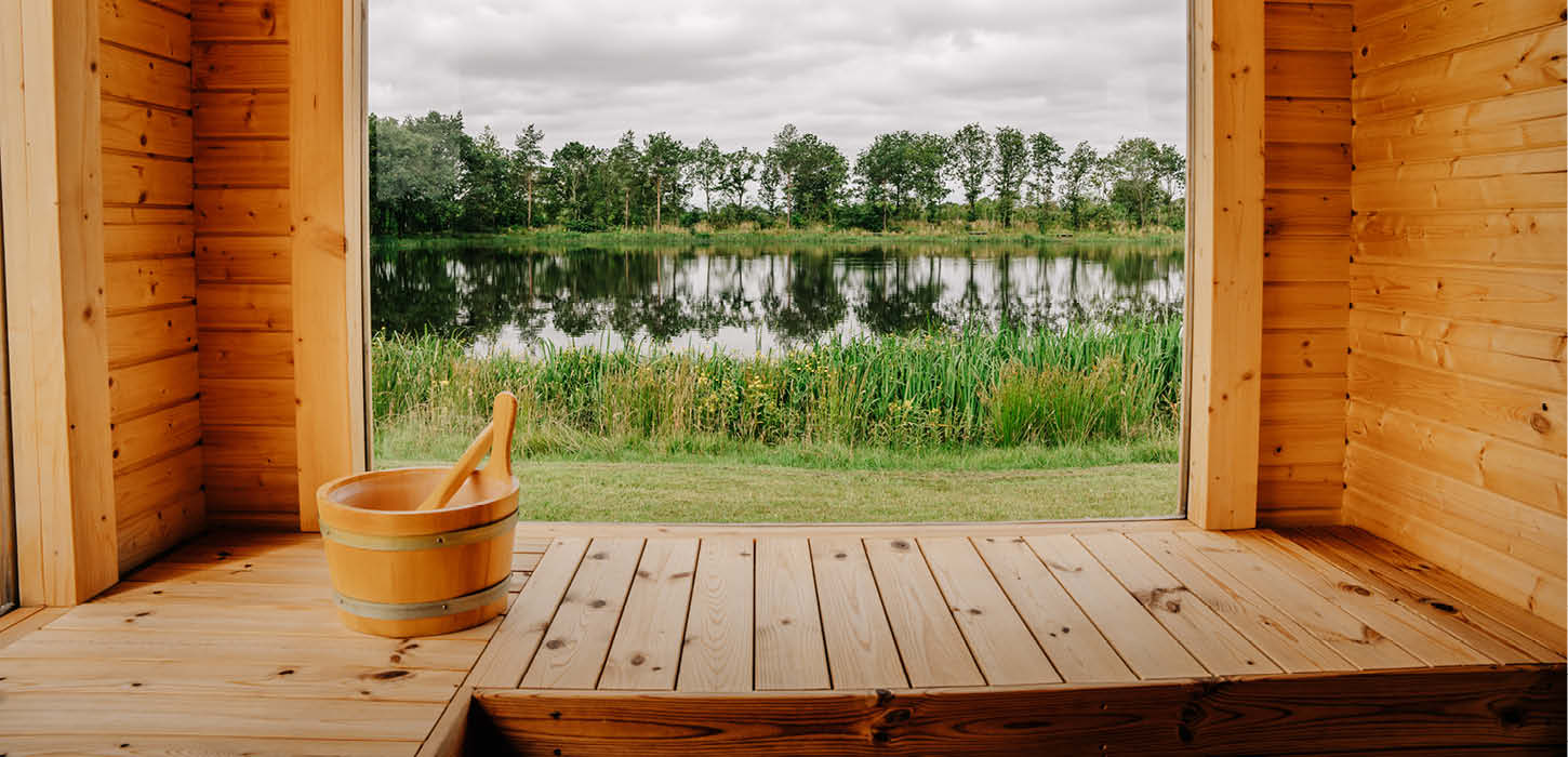 Sauna ved HyggeLake