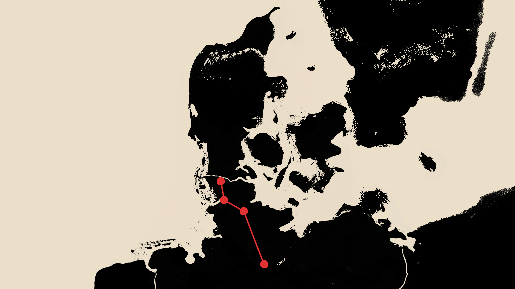 Kort over rute til Hope & Despair