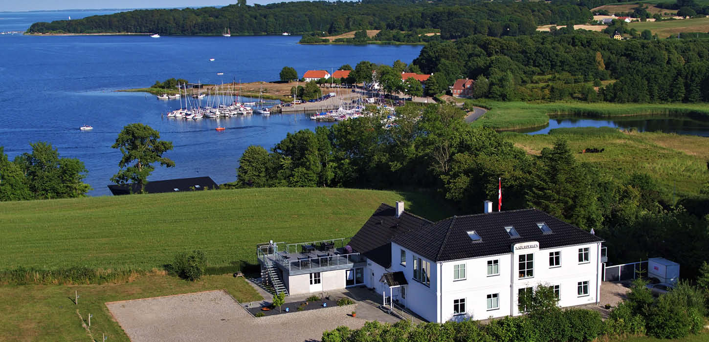 Luftfoto af Naturperlen