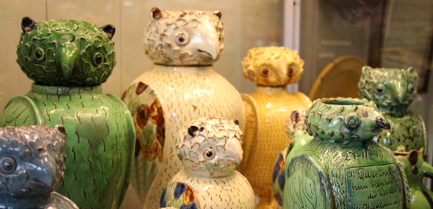 Nordens største samling af lertøj ved Ehlers Samlingen i Haderslev