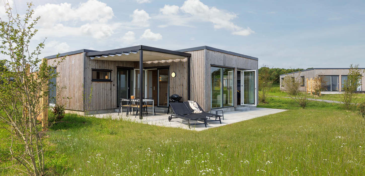 VIP hytte i grønt område ved Center Parcs Nordborg Resort