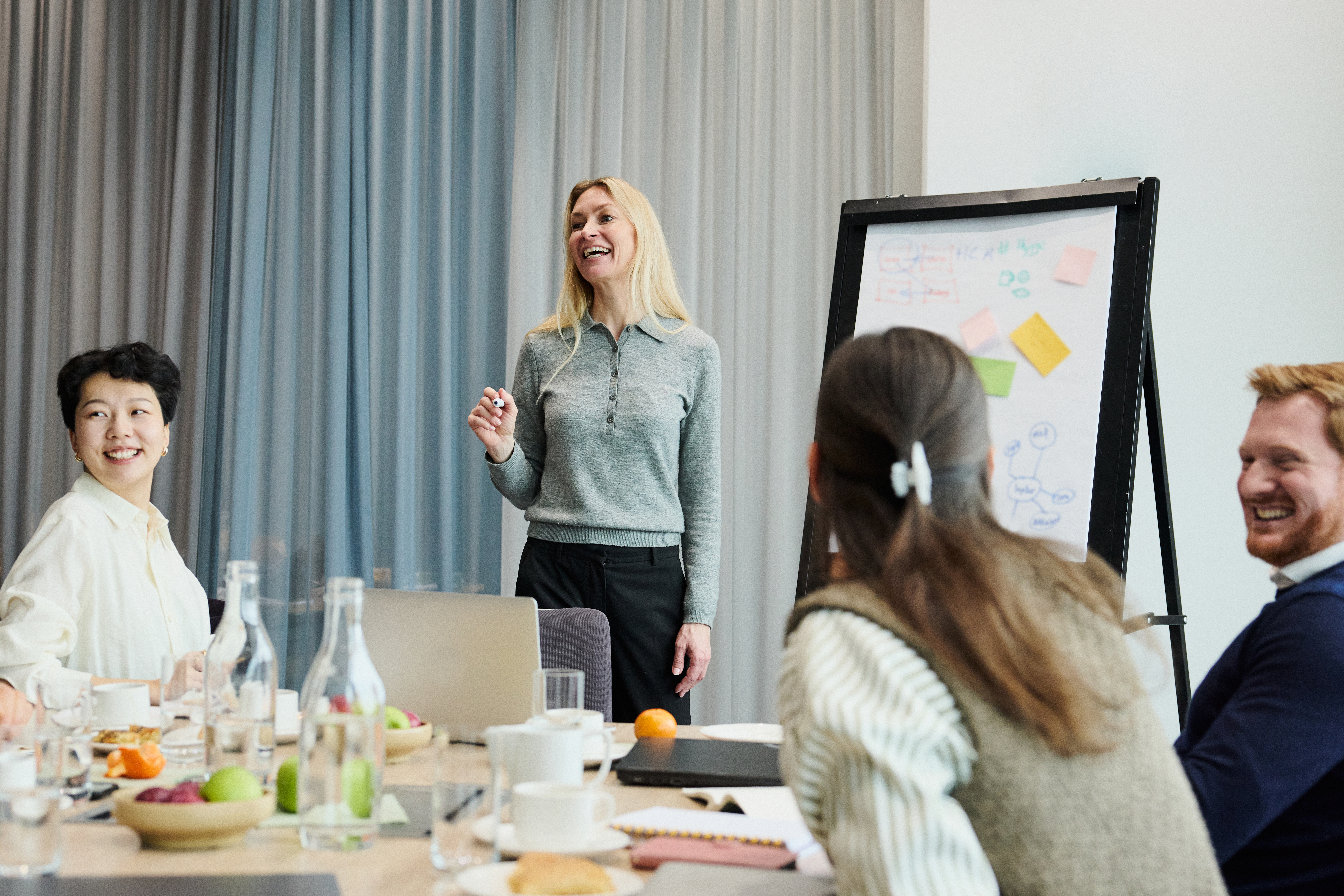 Mødedeltagere ved en workshop