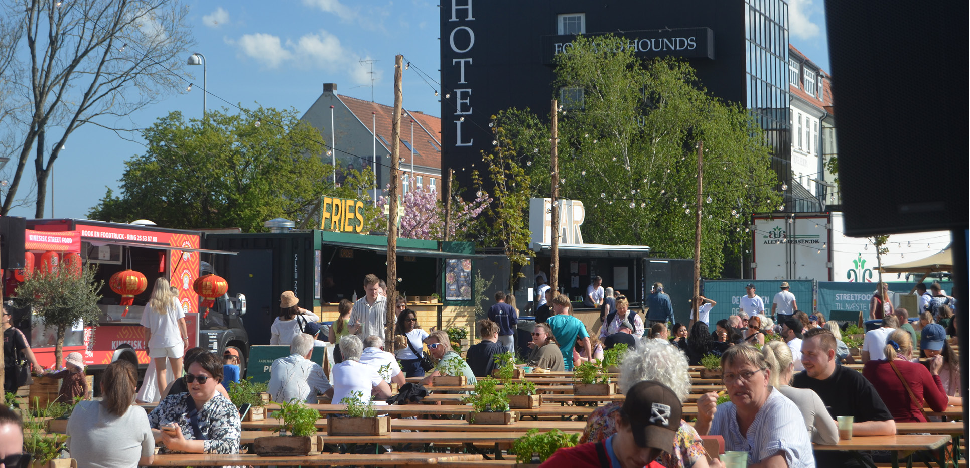 Besøgene ved madboderne ved Aabenraa Streetfood i 2025