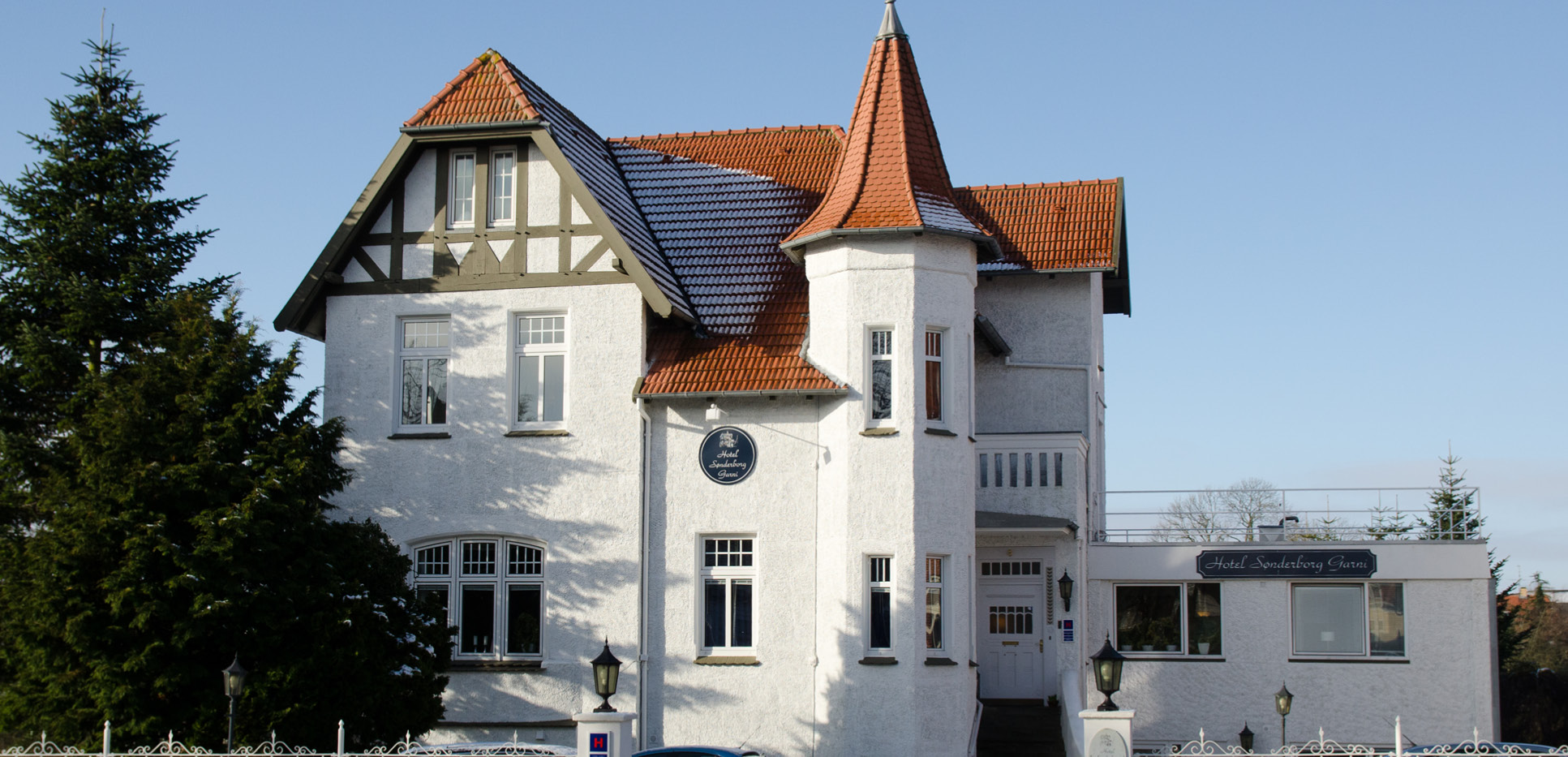 Hotel Sønderborg Garni set ude fra
