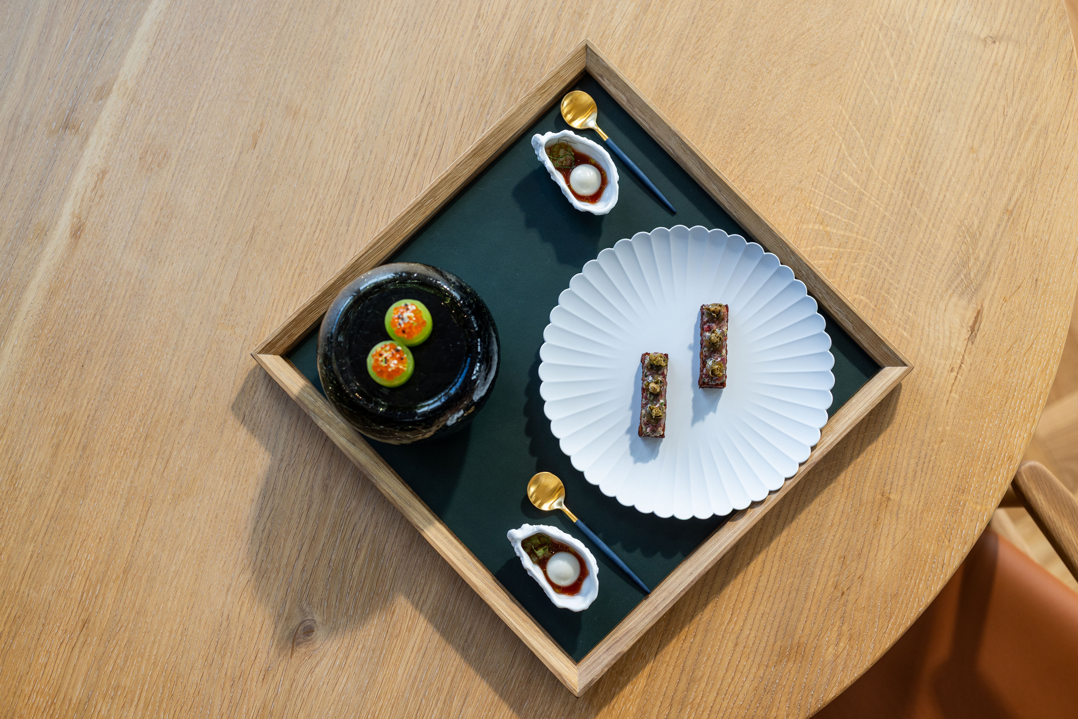 Michelin-anretning af Pearl Proffitt, Kollund