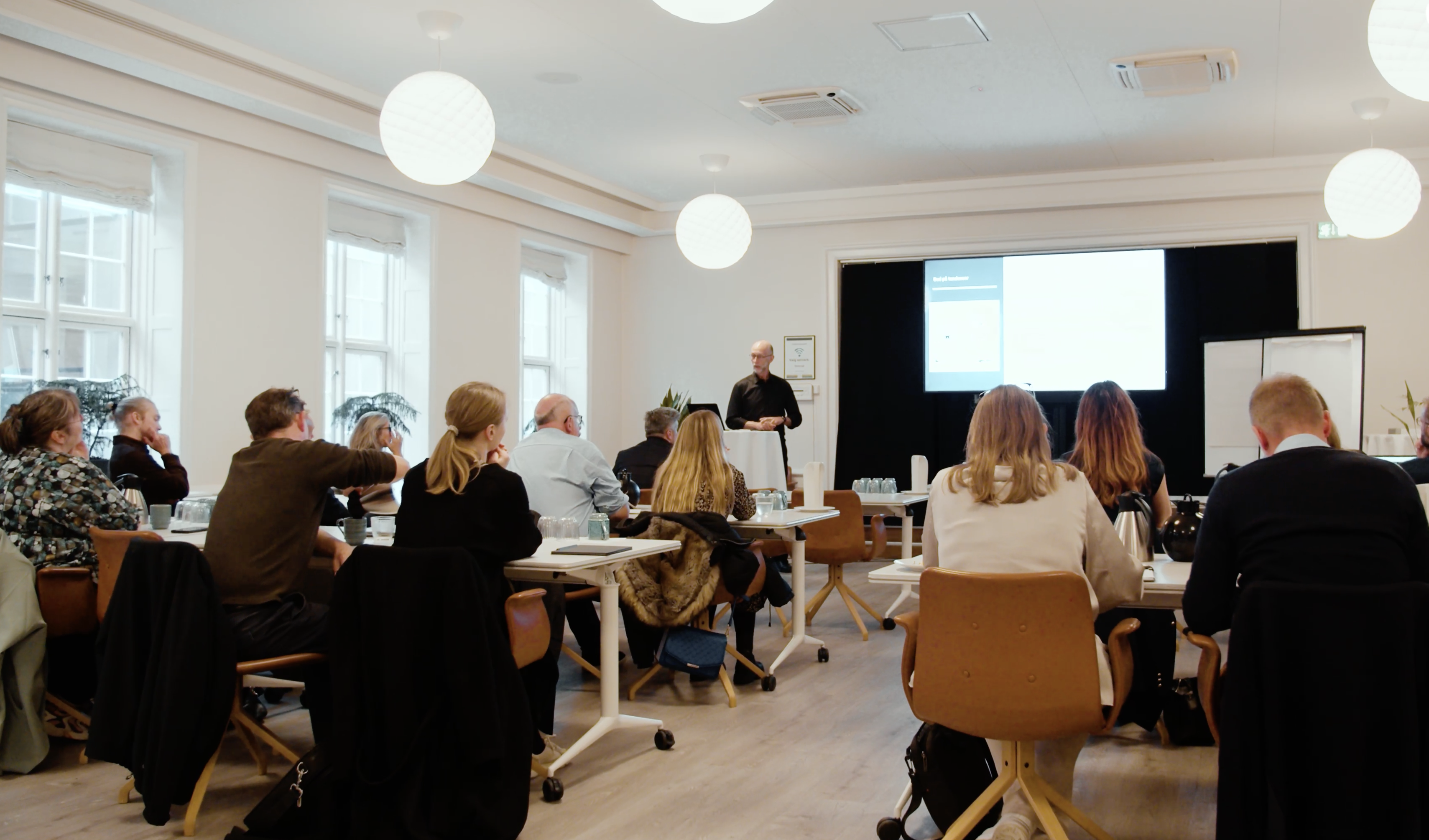Deltagere ved workshop på Hotel Europa