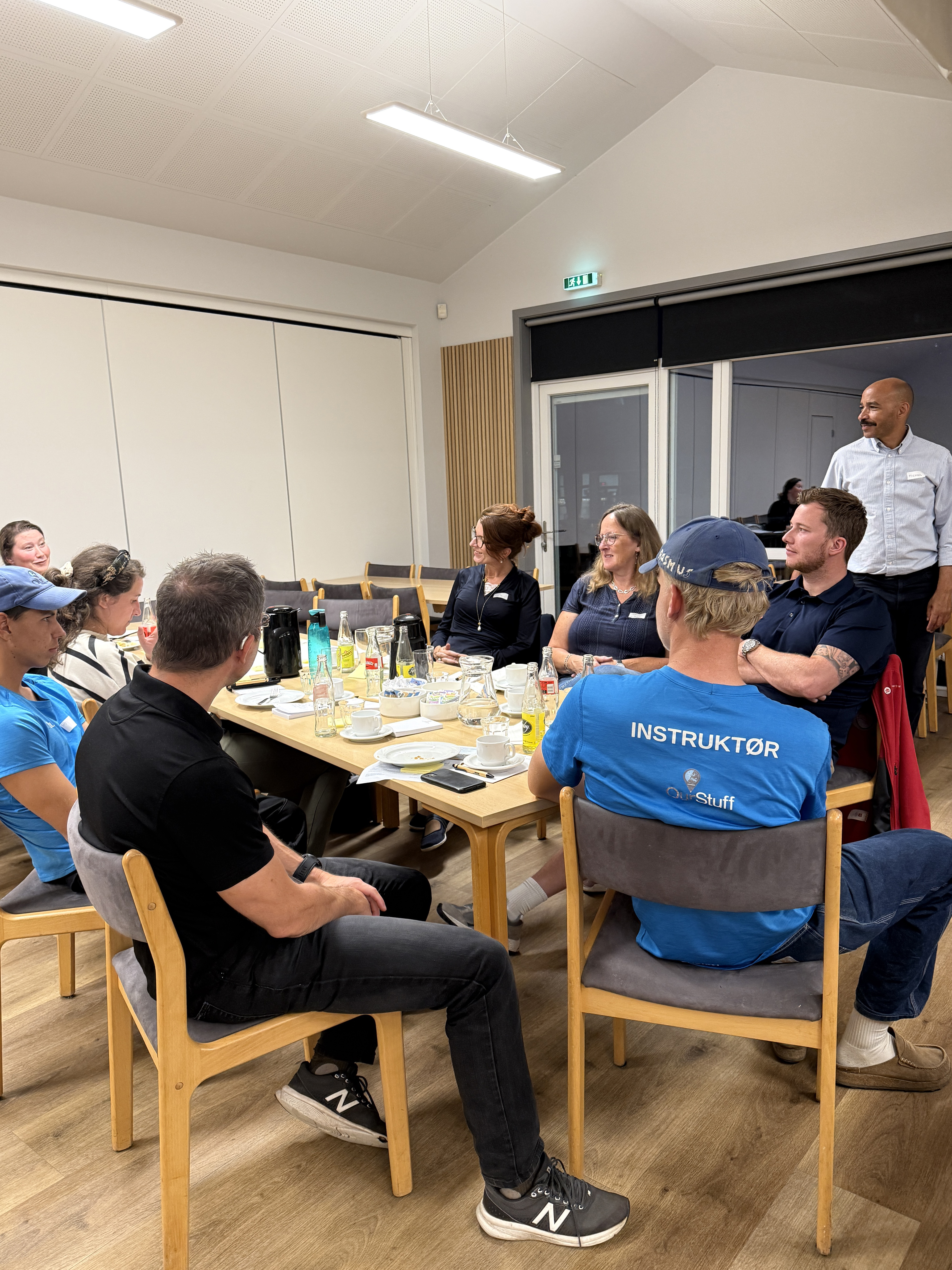 Deltagere ved workshop i Skærbækcentret