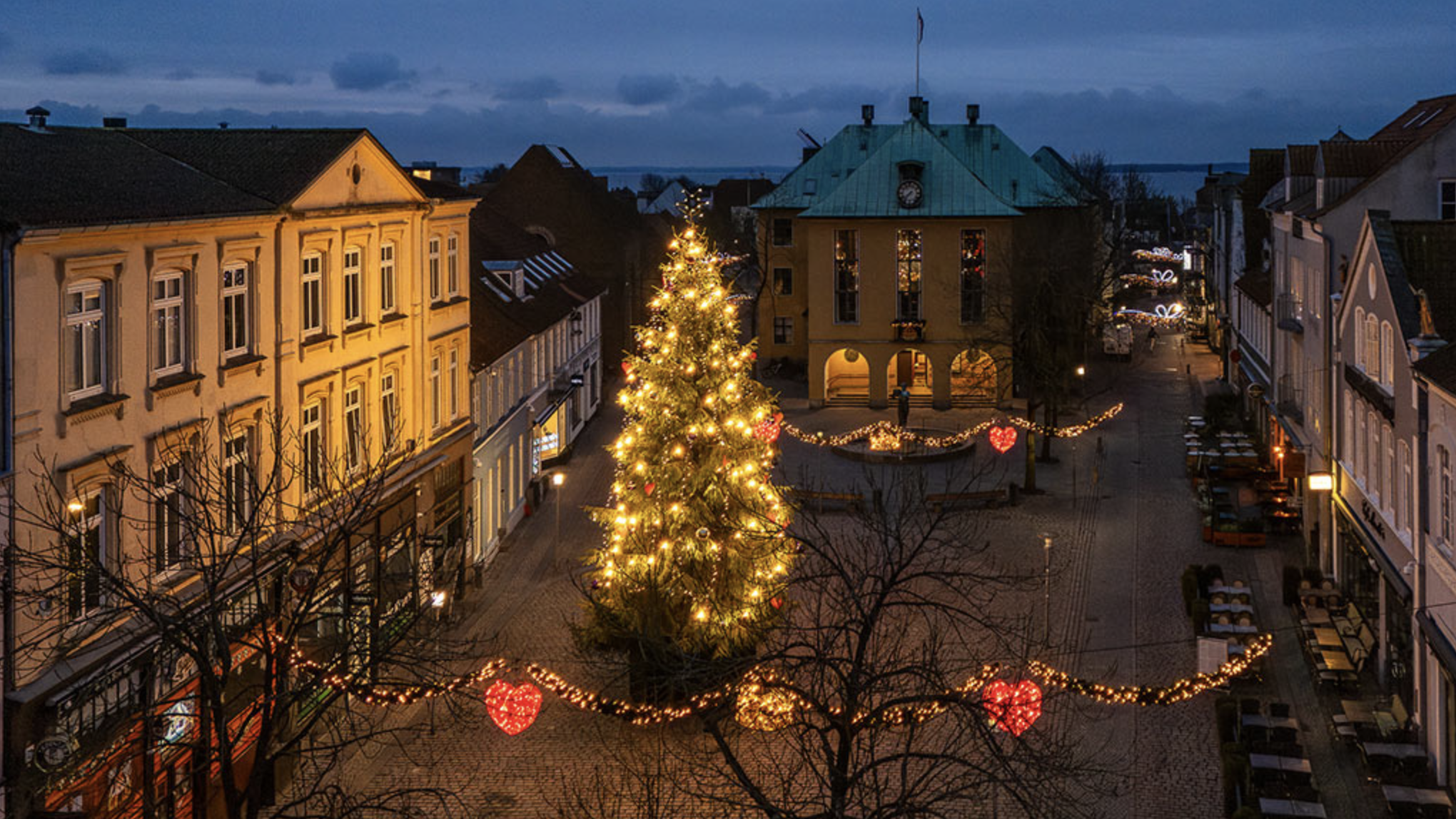 Juletræstænding i Sønderborg