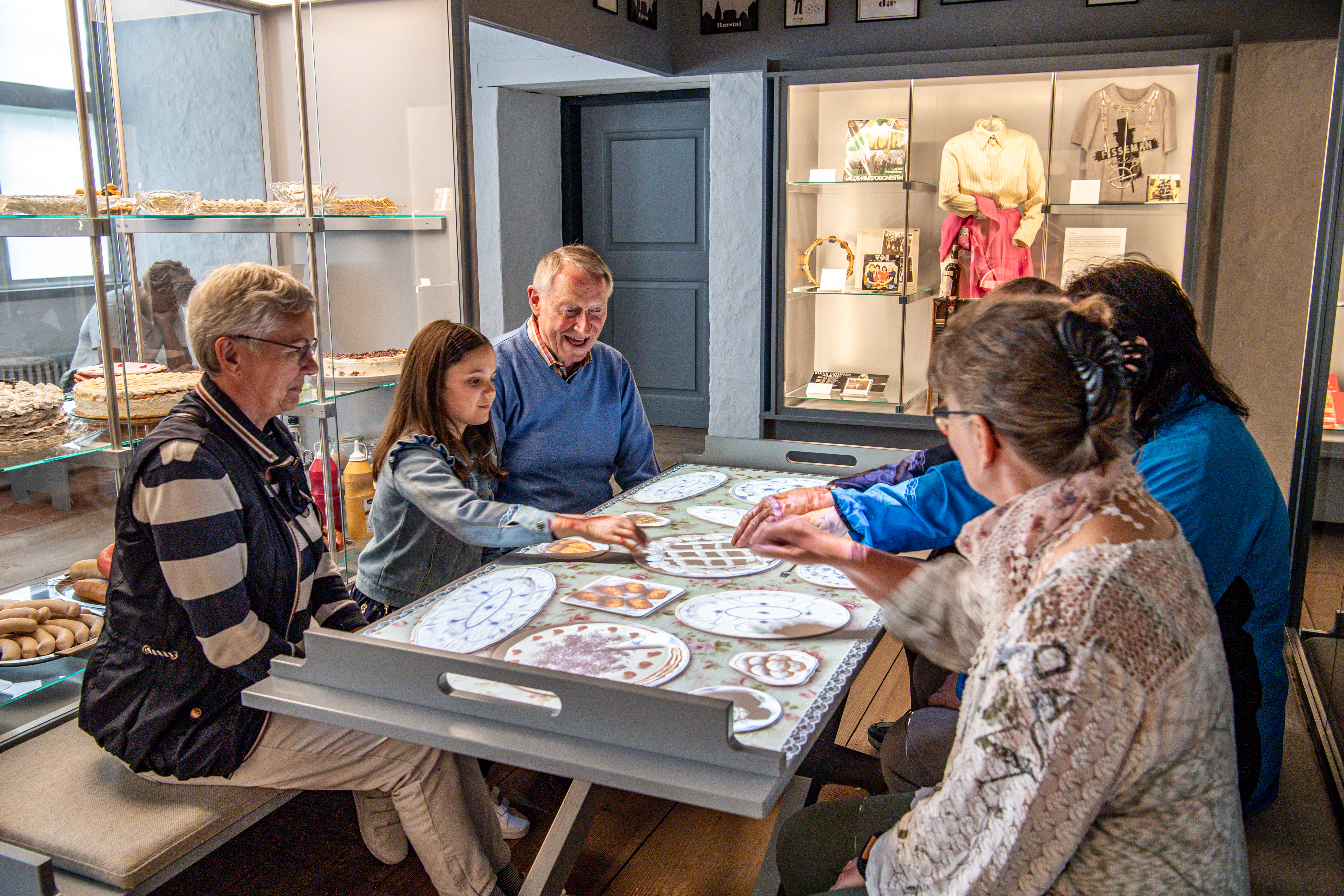 Kagespil i museet ved Sønderborg Slot