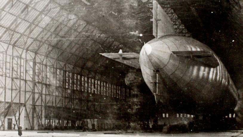 Zeppelin hangar in Tønder