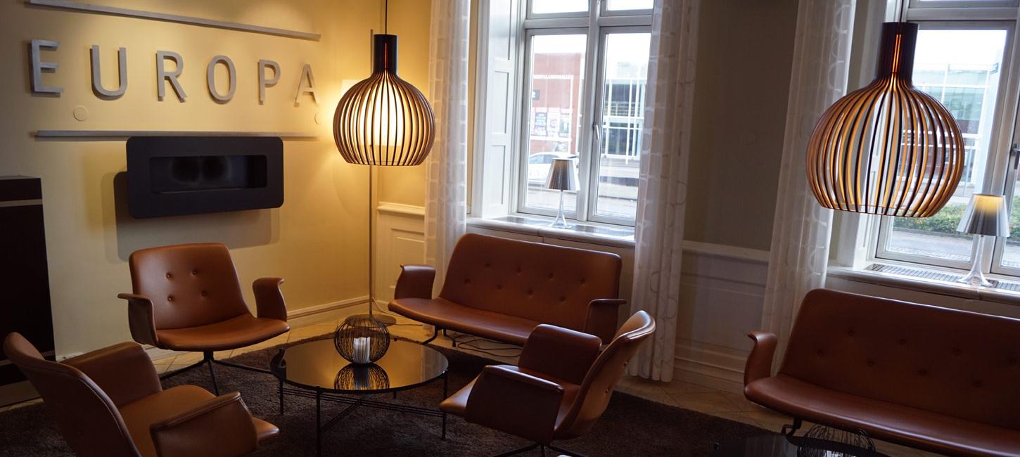 Lobbyen på Hotel Europa