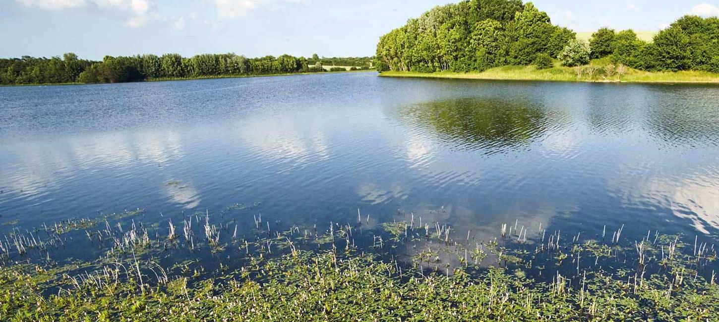 One of the lakes in Naturpark Nordals