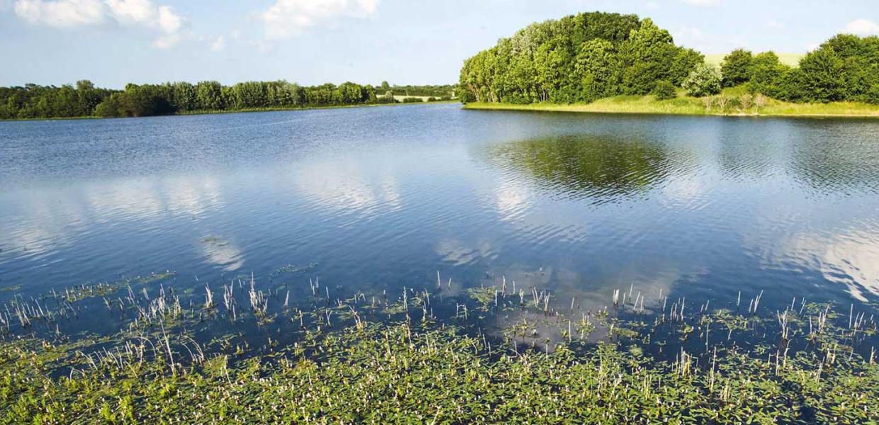 One of the lakes in Naturpark Nordals