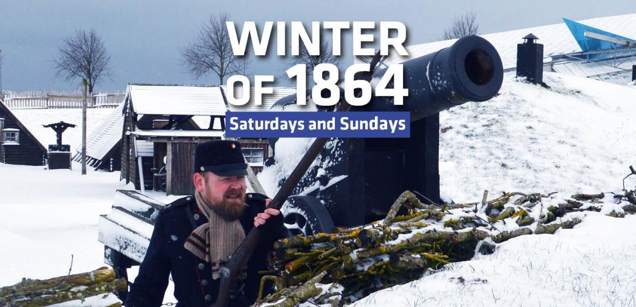 Vinter rundvising Historiecenter Dybbøl banke 2025