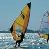 To windsurfere i Lillehav ved Sydals