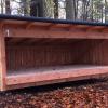 Shelters in Kollund Forest