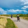 Cyclists on the West Coast Route