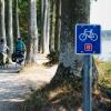 Cycling on the Baltic Sea Route near Sønderskov