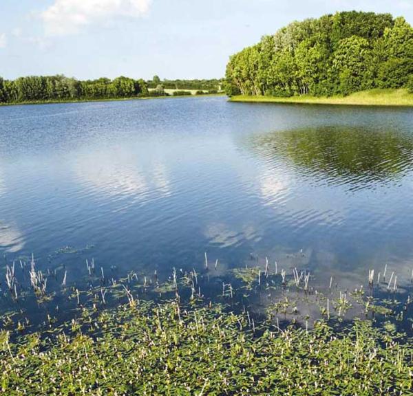 One of the lakes in Naturpark Nordals