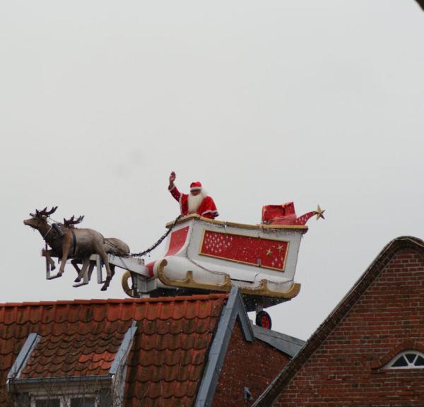 Den flyvende julemand i tønder
