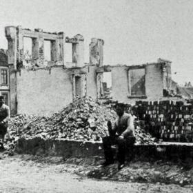 A town in ruins, Sønderborg 1864