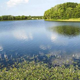 One of the lakes in Naturpark Nordals