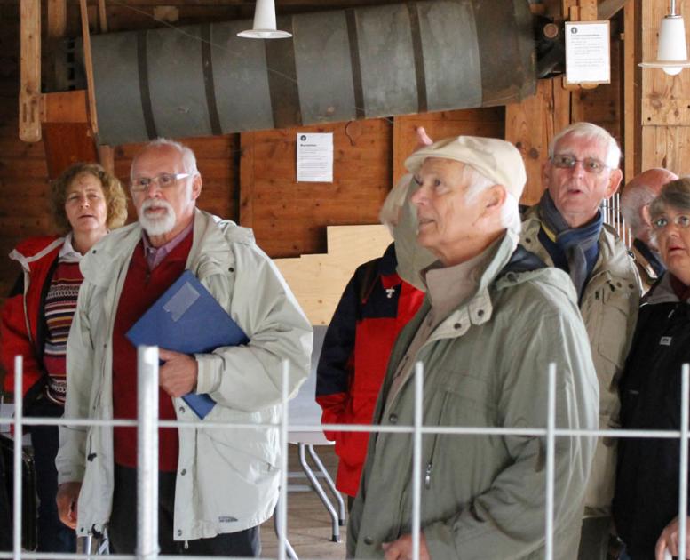 Guided tour at Tørning Mill